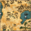 seamless parchment textures, antique cartography, fantasy map assets for Wonderdraft grounds