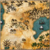 seamless parchment textures, antique cartography, fantasy map assets for Wonderdraft grounds