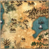 seamless parchment textures, antique cartography, fantasy map assets for Wonderdraft grounds
