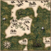 fantasy map water texture for cartography assets