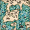 mosaic water texture for fantasy mapping, wonderdraft resources