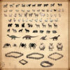 Vintage Animals and Beasts - 240 assets Megapack ( farm animals, wildlife, dinosaurs, etc ) - Image 2
