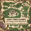 Wonderdraft assets, tree clumps, Leafy trees, woods, forest, forests, vintage cartography assets, fantasy map symbols