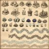 flowers, blossoms, fortified city, fantasy map resources, cartography assets, wonderdraft assets, flowered villages, fairy tale villages