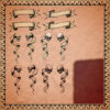 Wonderdraft theme, Fantasy map assets, fantasy map textures, horror banners and ribbons, cartography assets, bloody water