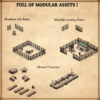 Mapmaking, Wonderdraft assets, barbed wire, modular map assets, WW1 trenches, Wonderdraft assets, World War 1