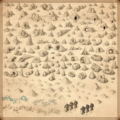 Fantasy map assets, Wonderdraft assets, rolling hills, mountains, peaks, vintage cartography assets, topography elements
